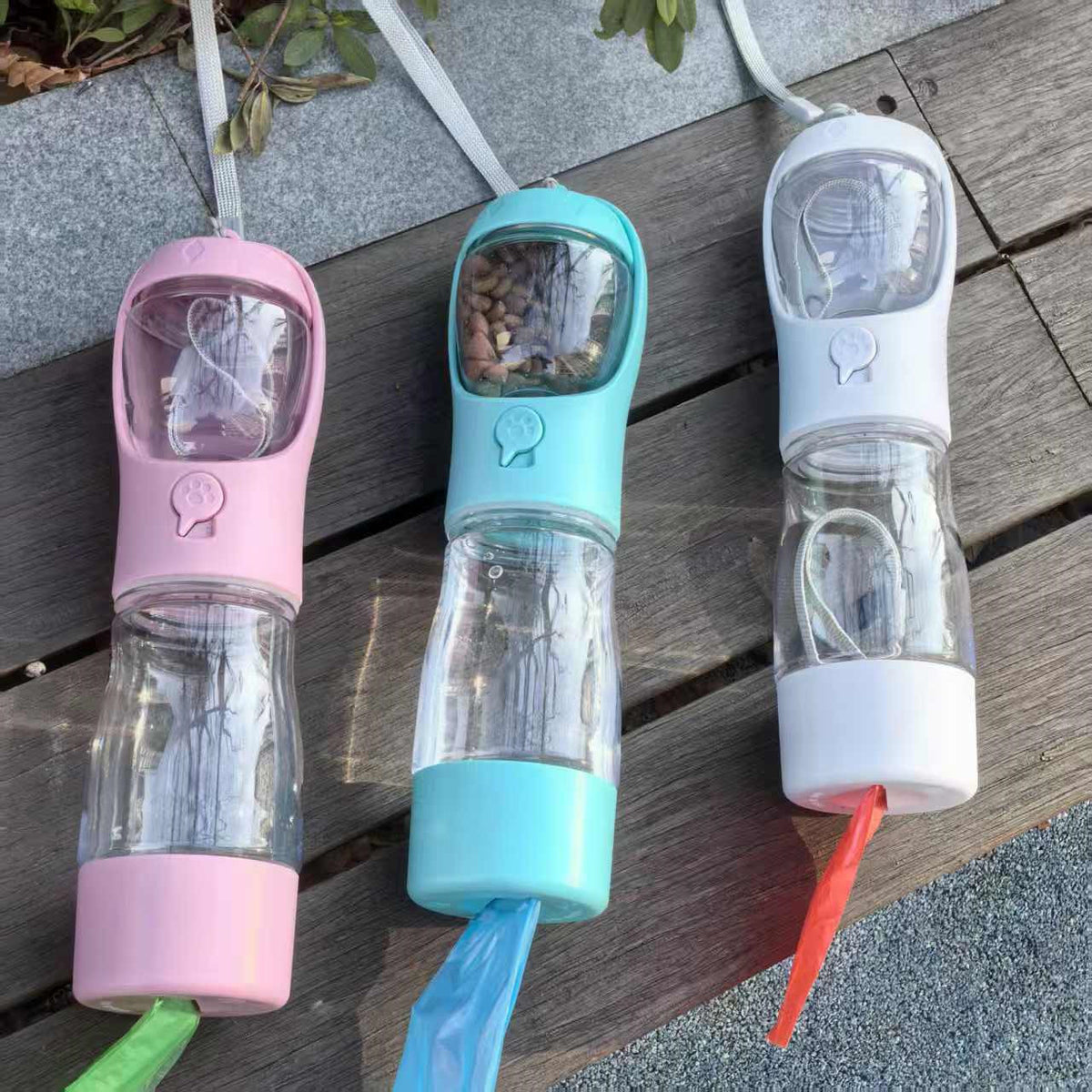Portable Pet Food and Water Feeder Cup