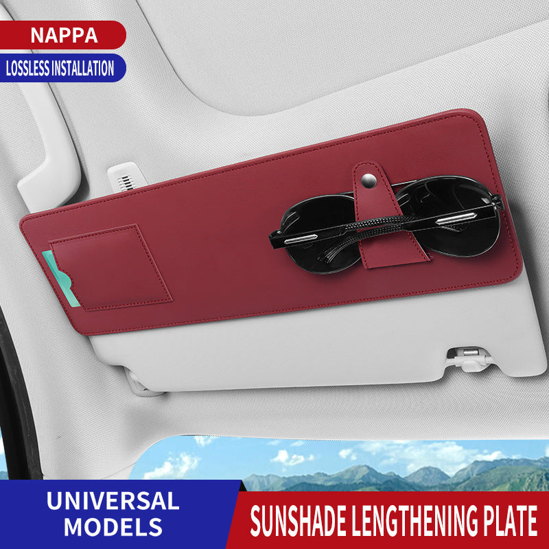 Multifunctional Car Sun Visor Storage Organizer Clip