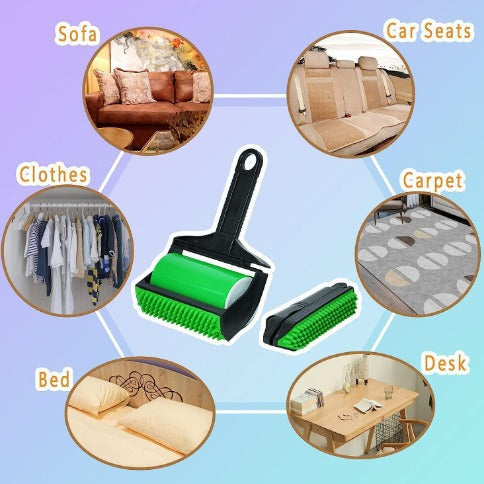 Pet hair roller