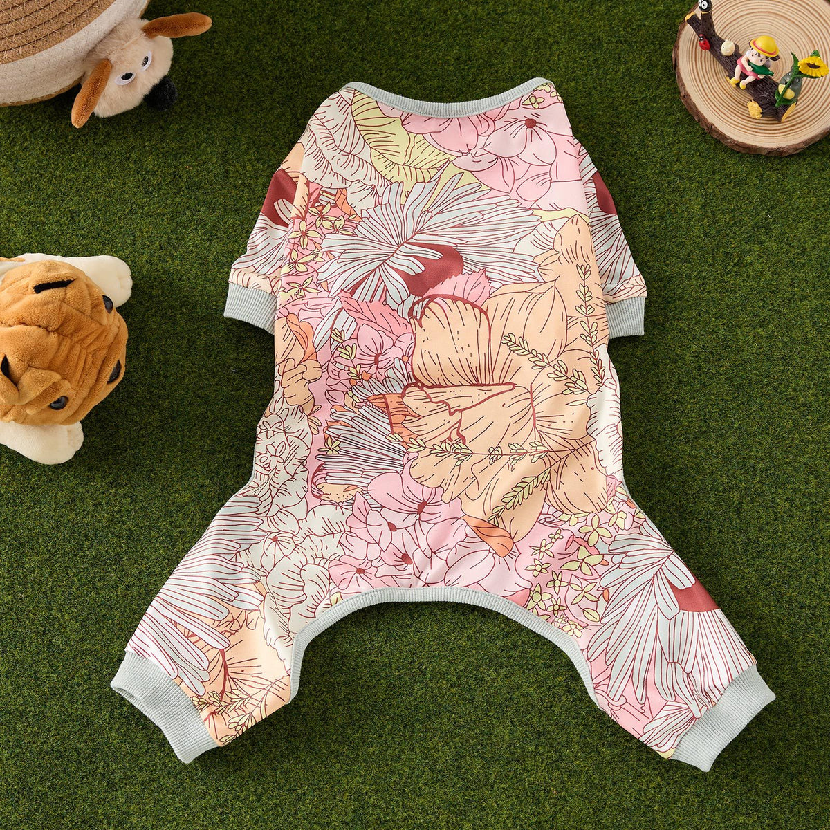 Breathable Pet Jumpsuit FourLegged Home Wear
