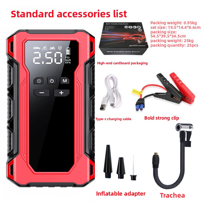 Car Emergency Starting Power  Wireless Air Pump All-In-One Machine