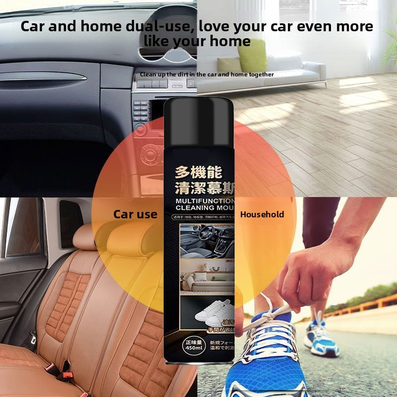Car interior cleaning agent