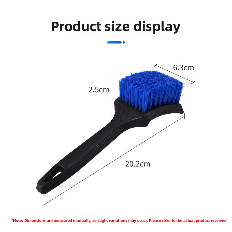 Multi Surface Cleaning Brush for Car Tires Carpets Mats