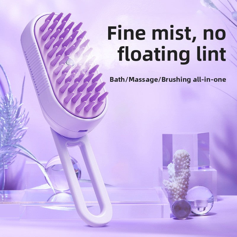 Pet Steam Spray Comb for Cats and Dogs