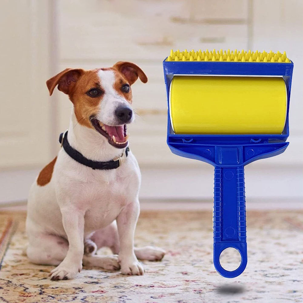 Pet hair roller