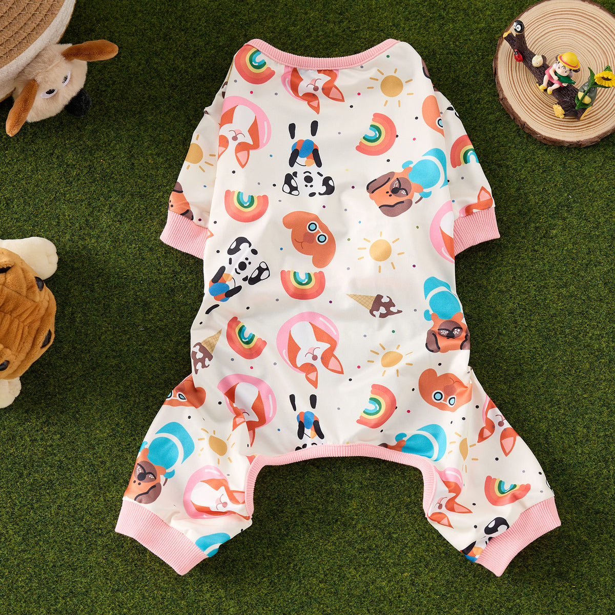 Breathable Pet Jumpsuit FourLegged Home Wear