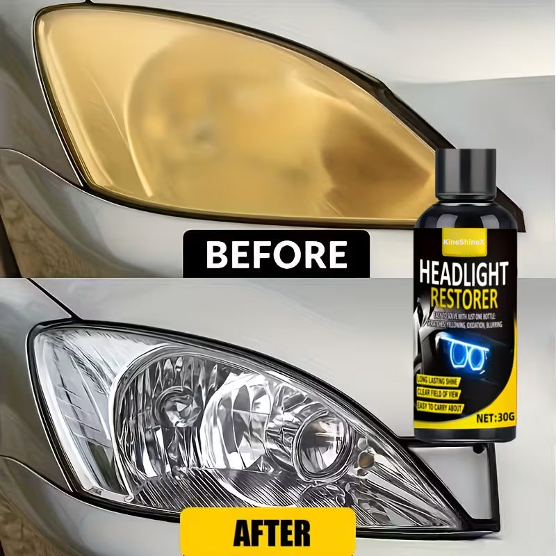 Professional Headlight Restoration Cream