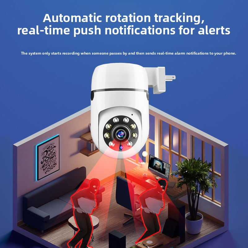 Punch-free indoor surveillance camera