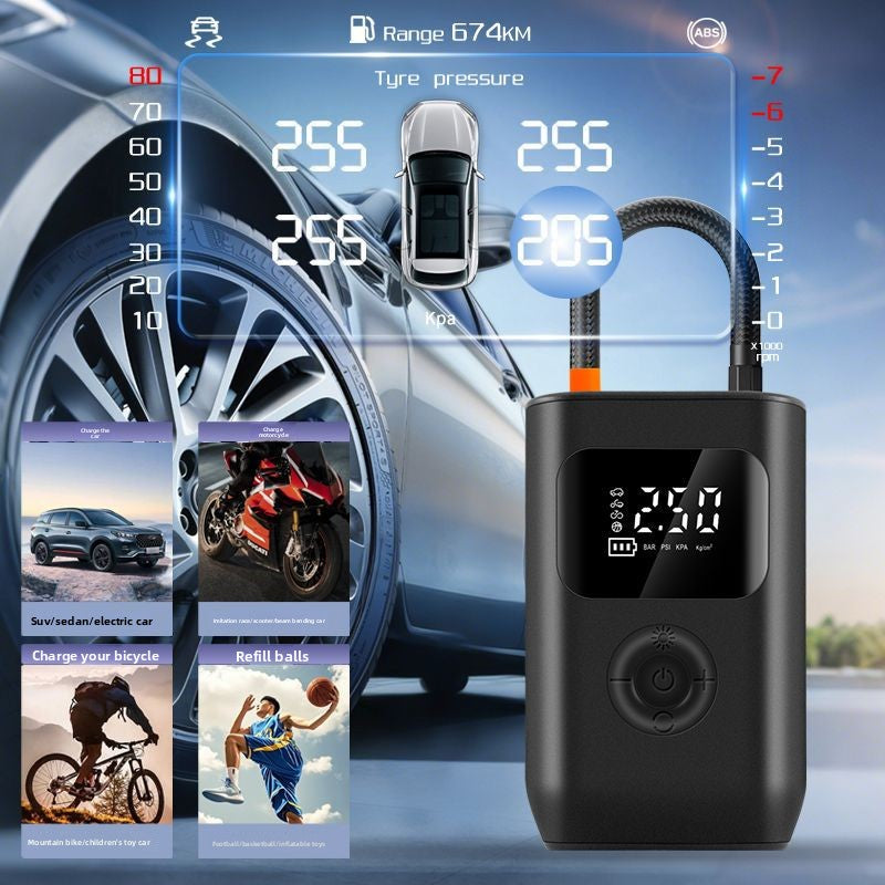 Car-Mounted Wireless Air Pump