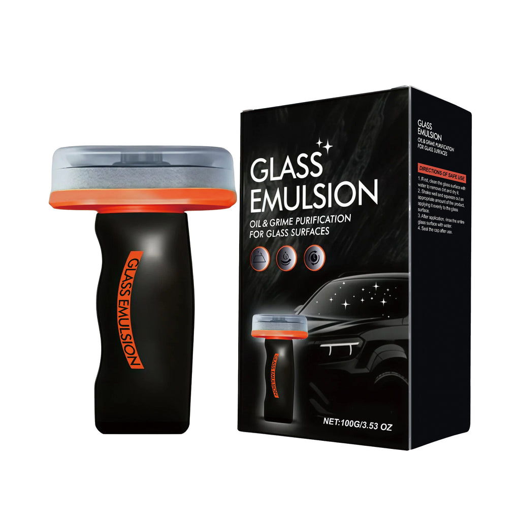 Glass Oil Film Cleaning Brush for Car Windows