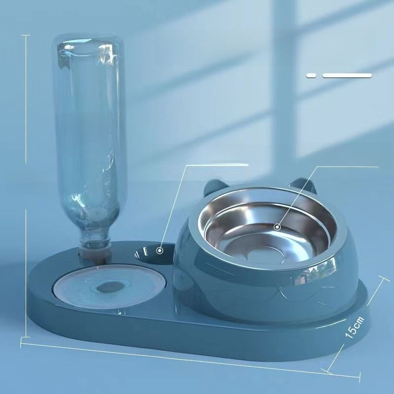 Automatic Pet Food and Water Bowl