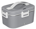 Dual-purpose electric lunch box for home and car