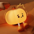 Cartoon Silicone Pumpkin Night Light