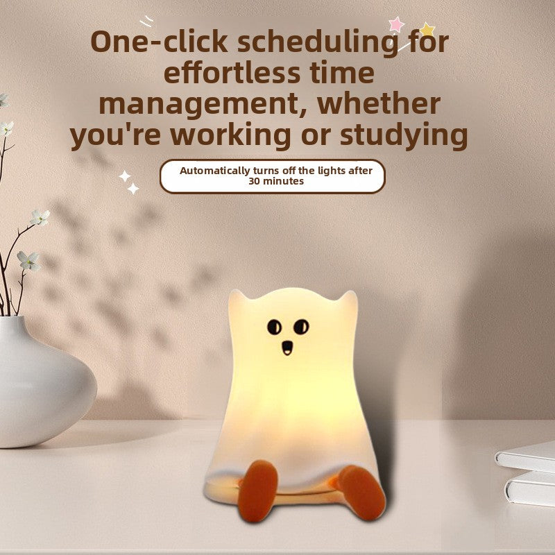 Cartoon Silicone Pumpkin Night Light