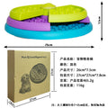 Amazon Dog Daily Necessities Three-Layer Puzzle Pet Slow Feeder Bowl Anti-Tip Food Container Dog Bowl Dog Dish