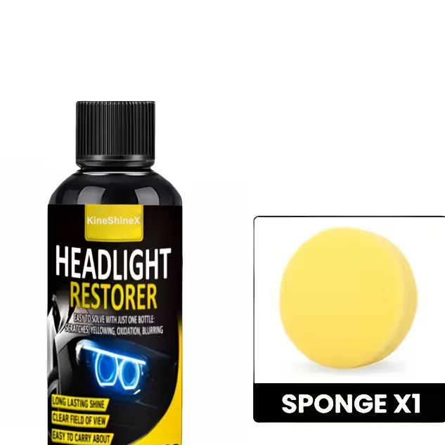 Professional Headlight Restoration Cream