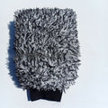 Microfiber Car Cleaning Gloves with Coral Fleece