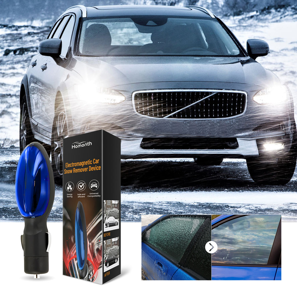 Electromagnetic Heating Snow Removal Device, Car Glass Snow Removal Defrosting Portable Car Deicing Instrument