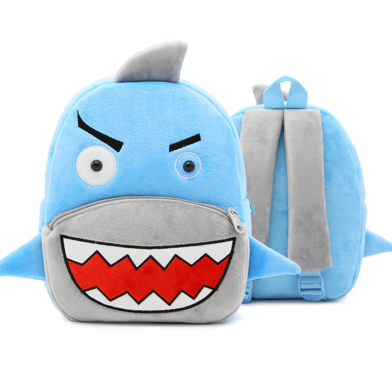 Cartoon Animal Plush Backpack for Kids