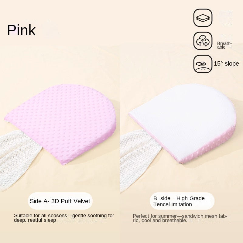 Anti overflow milk choking pillow