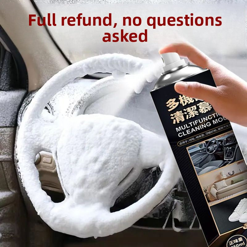 Car interior cleaning agent
