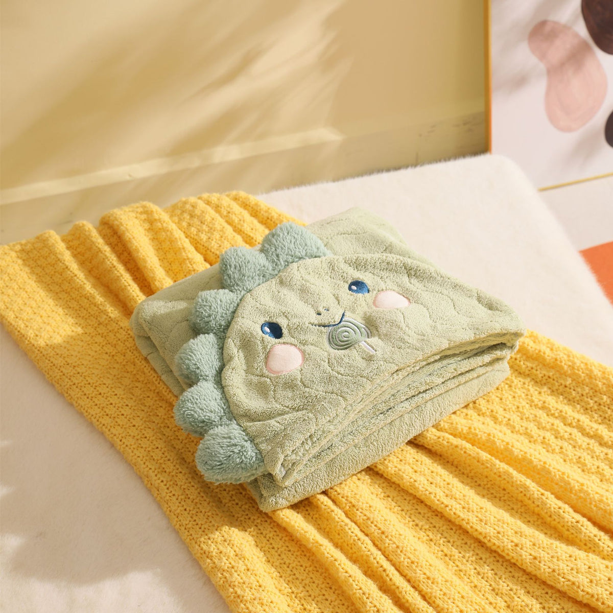 Baby Hooded Bathrobe Poncho