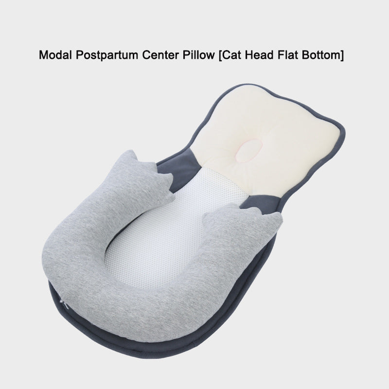 Breastfeeding artifact, nursing pillow, lying down