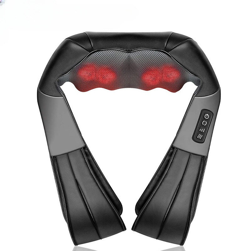 Multi functional car home electric shoulder neck waist and shawl massager
