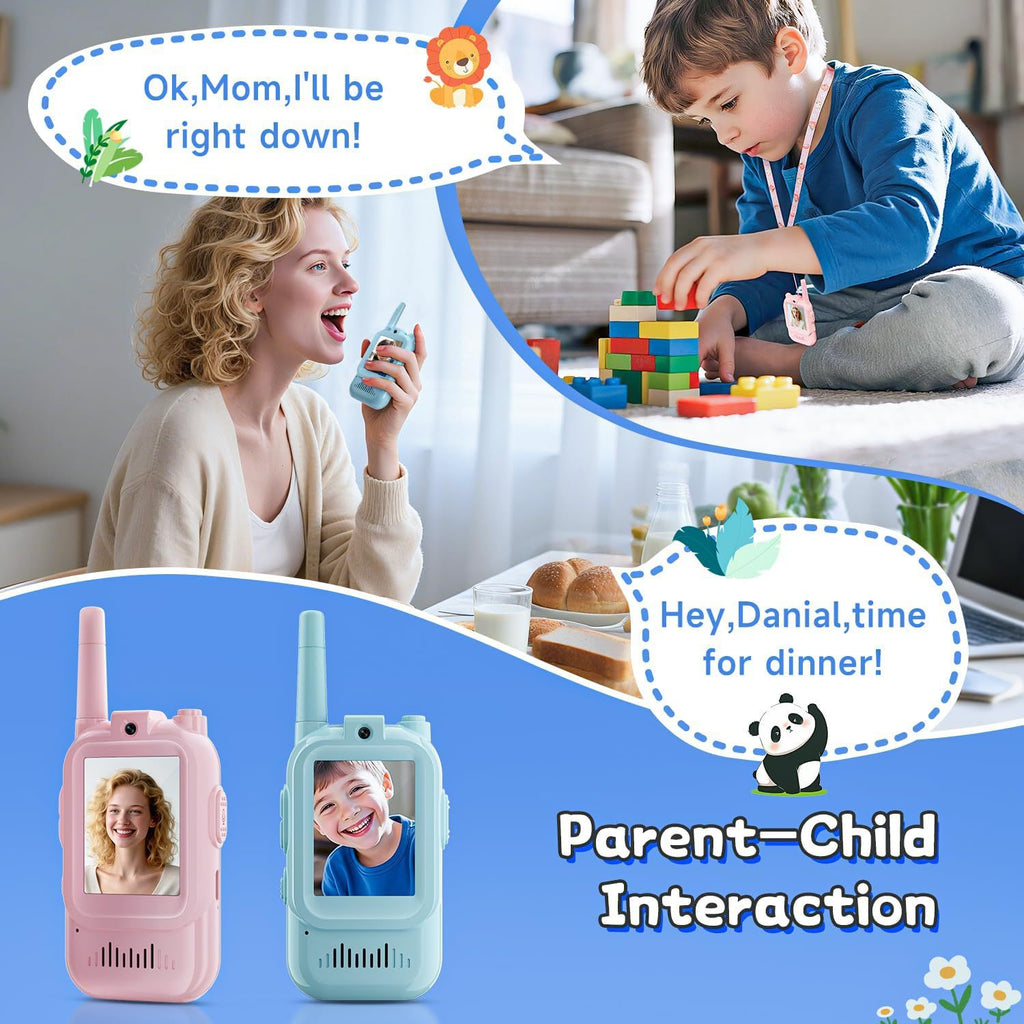 Children Video Walkie Talkie with Face to Face Calling