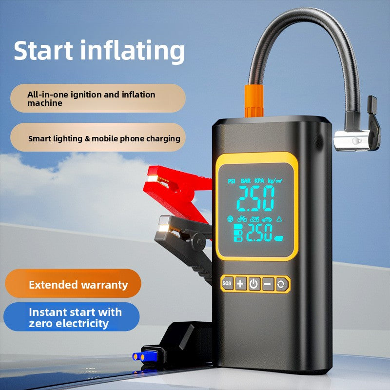 Multifunctional Car Air Pump Emergency Jump Starter