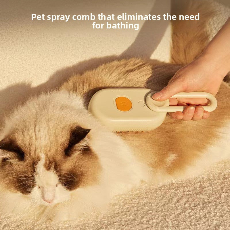 Pet Steam Spray Comb for Cats and Dogs