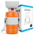 28oz Portable Dog Water Bottle Dispenser-3Gen-Orange