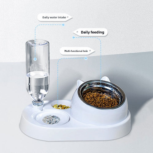 Automatic Pet Food and Water Bowl