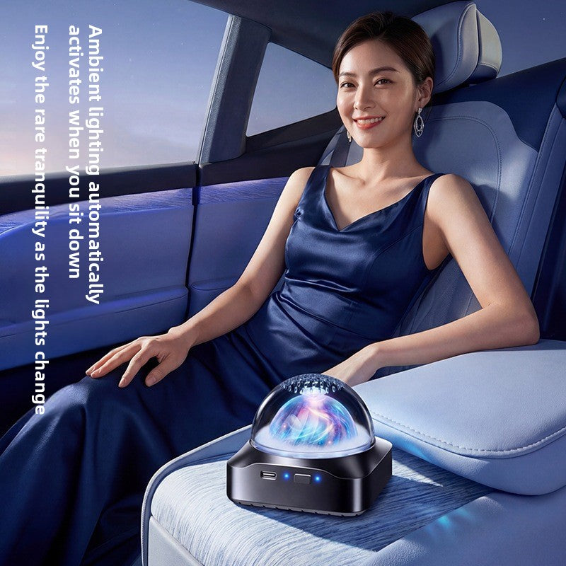 Automatic Mist Car Fragrance Diffuser with LED Lighting