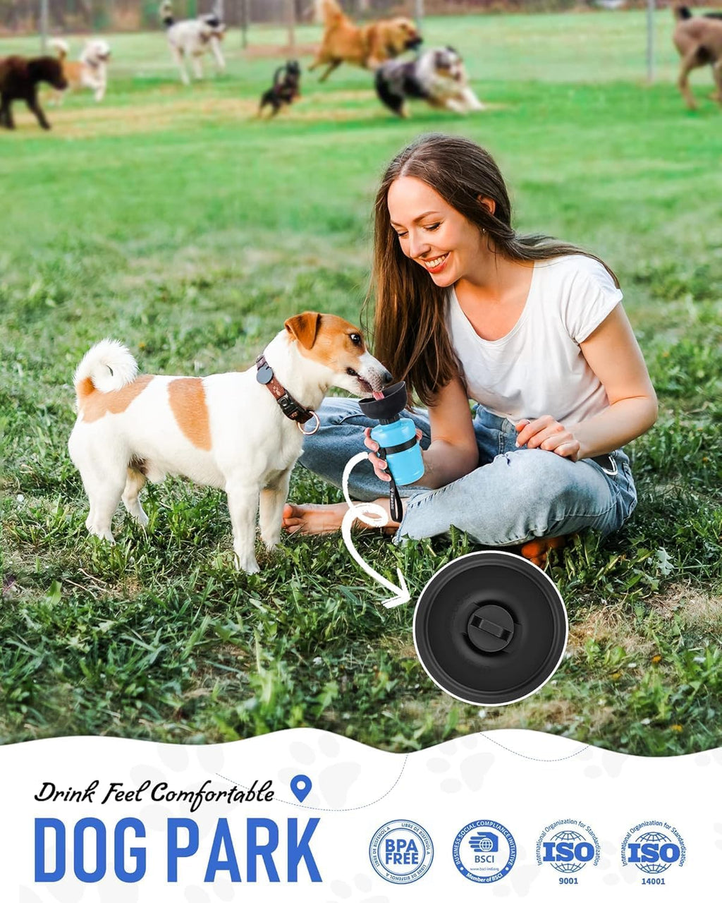 Foldable Dog Water Bottle-1st Gen