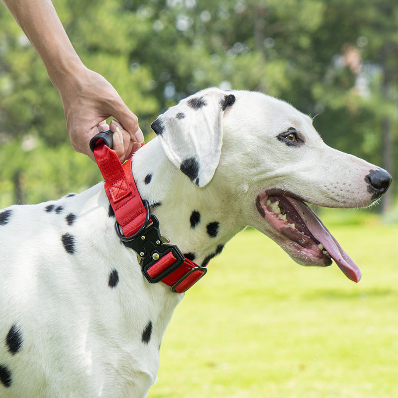 Tactical Dog Collar Explosion Proof Pull Resistant