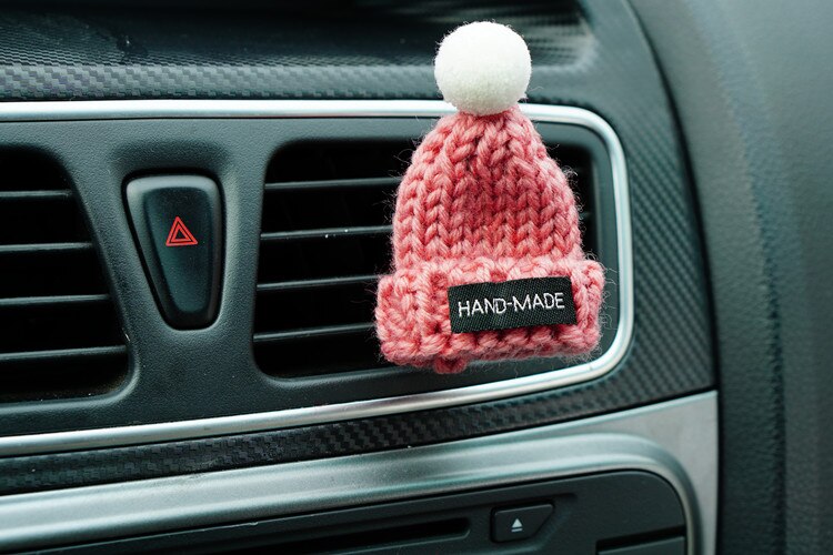 Car Styling Handmade Hat Shape Air Freshener Clip Air Condition Vent Perfume Original Fragrance Scent Automobile Accessories
