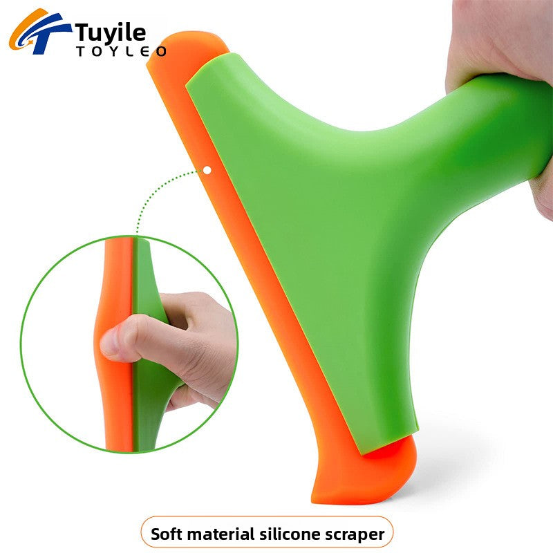 Car cleaning scraper
