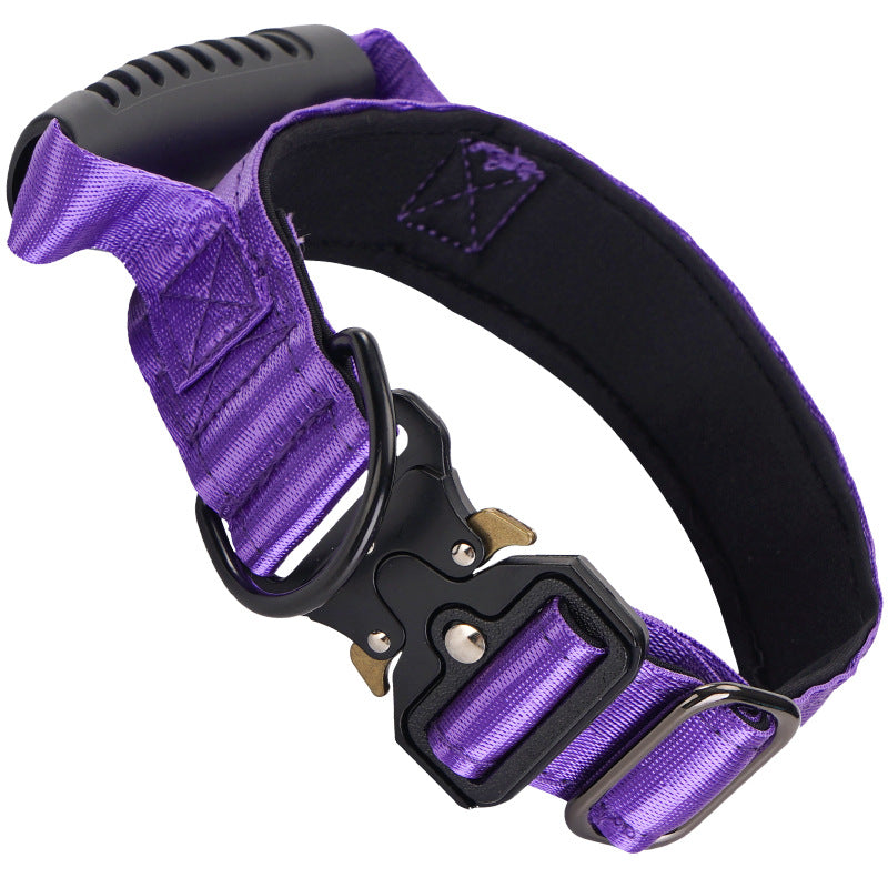 Tactical Dog Collar Explosion Proof Pull Resistant