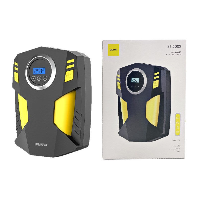 Car-mounted digital display air pump