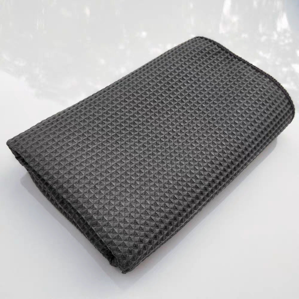 Waffle Weave Microfiber Cleaning Towel for Car and Home