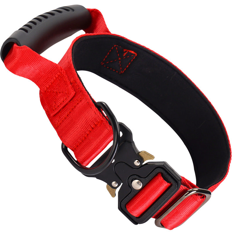 Tactical Dog Collar Explosion Proof Pull Resistant