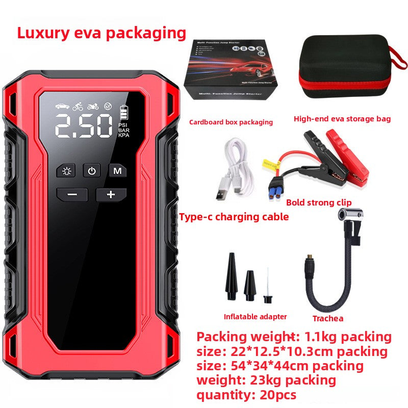 Car Emergency Starting Power  Wireless Air Pump All-In-One Machine