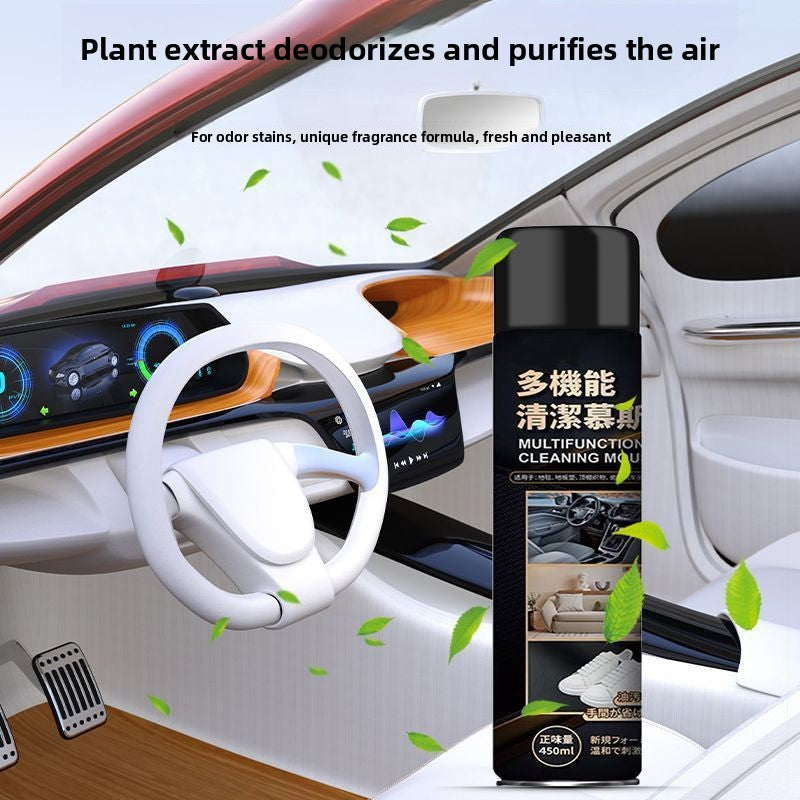 Car interior cleaning agent