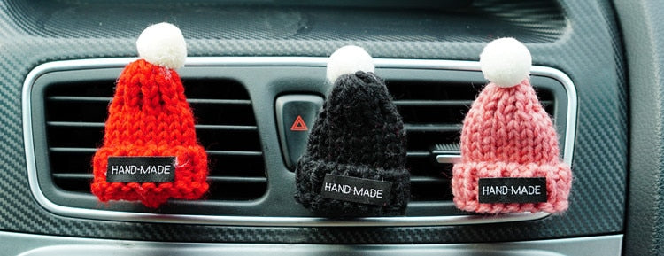 Car Styling Handmade Hat Shape Air Freshener Clip Air Condition Vent Perfume Original Fragrance Scent Automobile Accessories