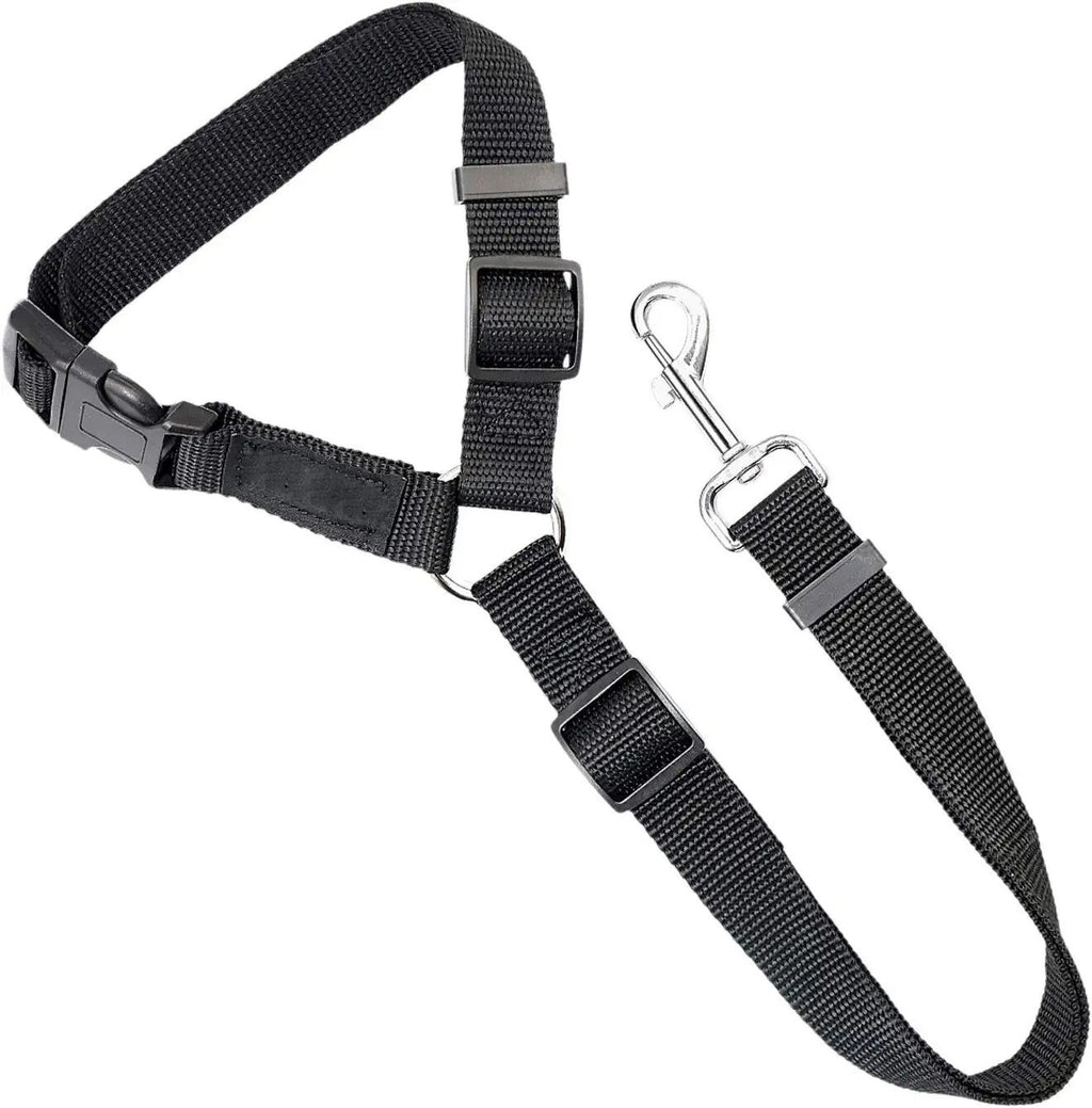 Pet dog safety belt large and medium-sized dog travel vehicle rope car safety buckle fixed rope car riding tool