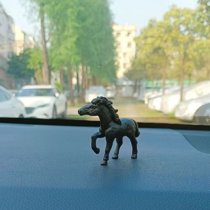 Chinese Warrior Figurine Car Decor