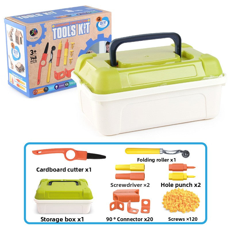 Children assembling nut disassembly and assembly