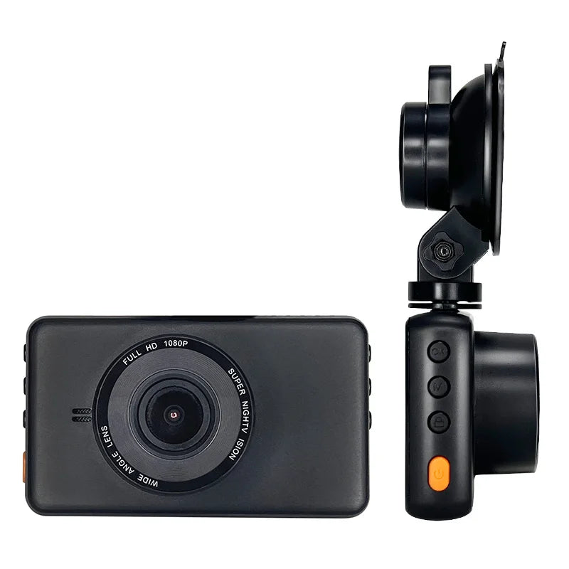 Dual Car Dash Camera TSS-S10, Full HD, 170 Degree Wide Angle, 2" LCD Display, G-Sensor, Motion Detection, Night Vision, Memory C