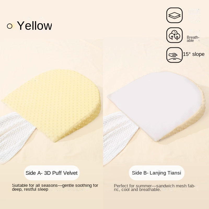 Anti overflow milk choking pillow